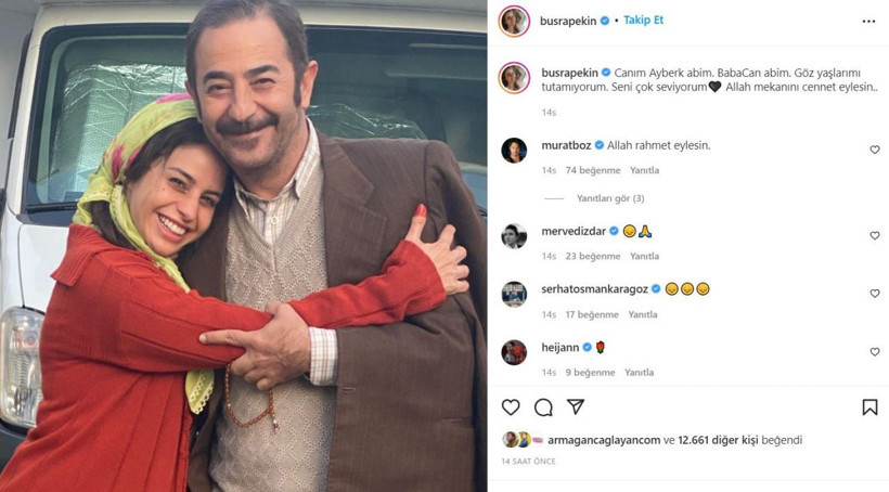 Diriliş Ertuğrul'un Artuk Bey'i Ayberk Pekcan'ın ölümü Büşra Pekin'i yıktı! Acı paylaşım - Resim: 4