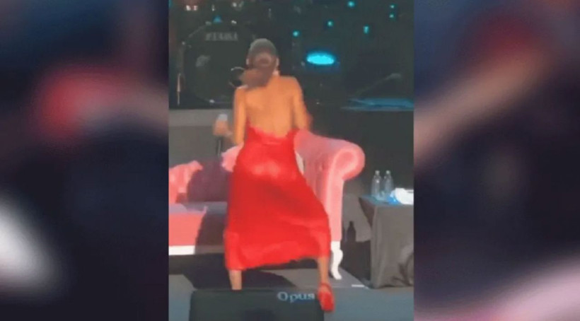 Yıldız Tilbe'nin sahnede başına gelmeyen kalmadı! Dans ederken kıyafet değiştirmeye kalkınca... - Resim: 3