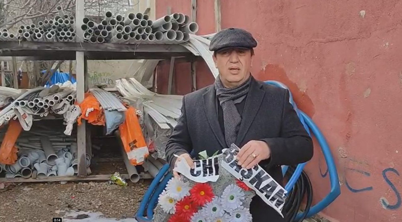 Şehit cenazesine gönderilen CHP ve İYİ Parti çelenkleri parçalandı - Resim: 3