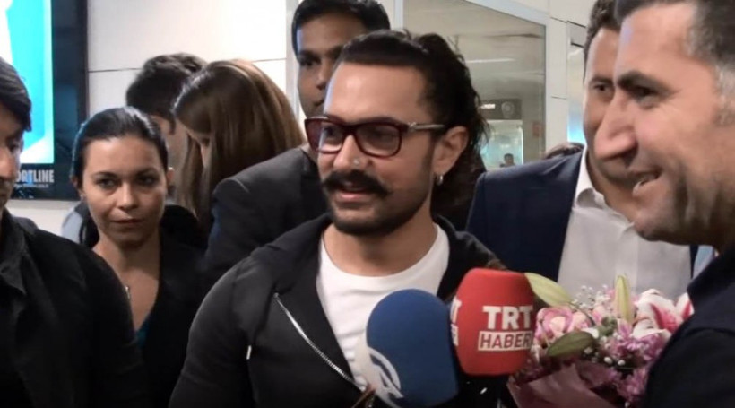 Atatürk Havalimanı'nda Aamir Khan çılgınlığı - Resim: 2