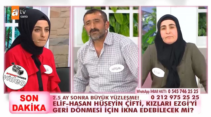 Sivaslı Elif Hasan Hüseyin çifti Esra Erol'u delirtti! Anne kendini yerlere attı - Resim: 3