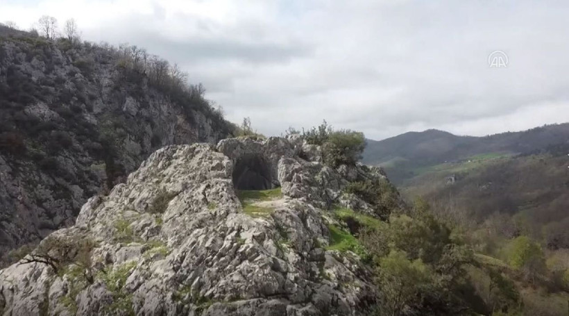 136 basamakla iniliyor! Samsun'da köylüler tesadüfen buldu insan eliyle... - Resim: 1