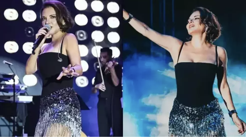 Şarkıcı Göksel 54 yaşına girdi! Sahne hali Türkan Şoray'a benzetildi... - Resim: 2