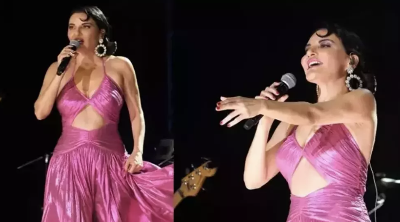 Şarkıcı Göksel 54 yaşına girdi! Sahne hali Türkan Şoray'a benzetildi... - Resim: 3