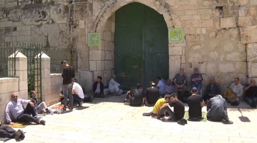 Mescid-i Aksa'da Cuma namazı kılındı - Resim: 2