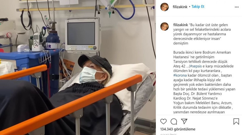 Filiz Akın'ın son durumu... Instagram'dan paylaştı: 42 derece ateş... - Resim: 2