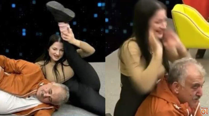 FLASH TV Haberin Kralı canlı yayında Faik Öztürk'ün pilatesle imtihanı... Şekilden şekle girdi - Resim: 1