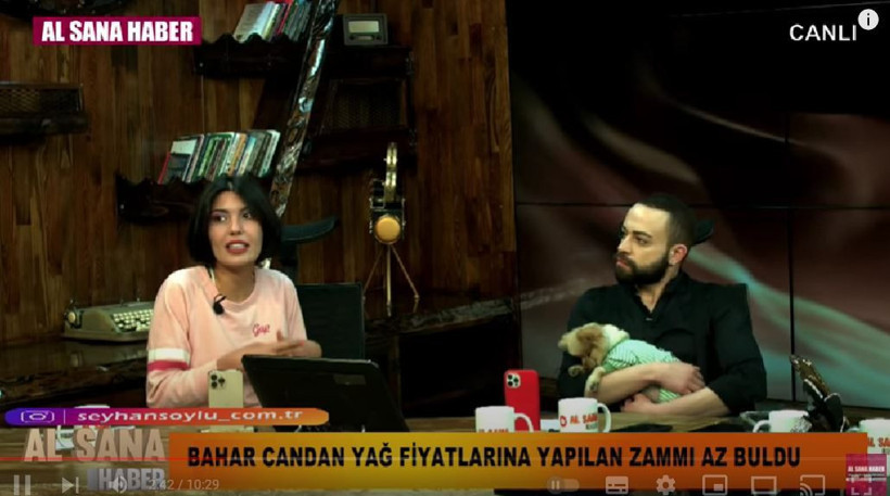 'Ayçiçek yağı fiyatı 1000 TL olsun' diyen Bahar Candan'a Seyhan Soylu bir bidon yağ döktü - Resim: 2