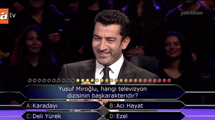 Kenan İmirzalıoğlu tüyo verdi Kim Milyoner Olmak İster'de şaşırtan soru - Resim: 2