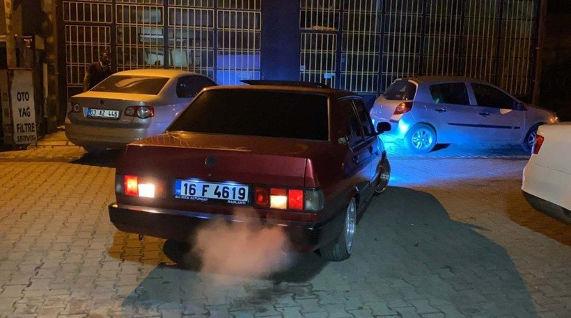 Bursa İnegöl'de modifiyeli Şahin'e ceza üzerine ceza - Resim: 1