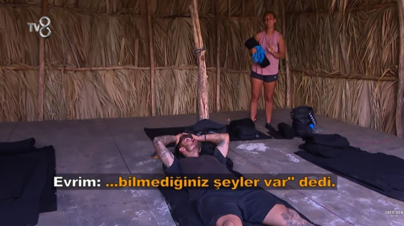 Survivor All Star yeni bölümde Evrim bombası Barış'ı Nisa'ya karşı doldurdu 'Şeytan önünde diz çöker' - Resim: 1