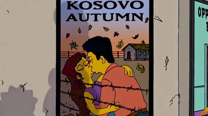 Simpsonlar'a göre Sonbahar'da Balkanlar'da savaş çıkacak! İsmini de verdi: Kosova-Sırbistan savaşı - Resim: 4