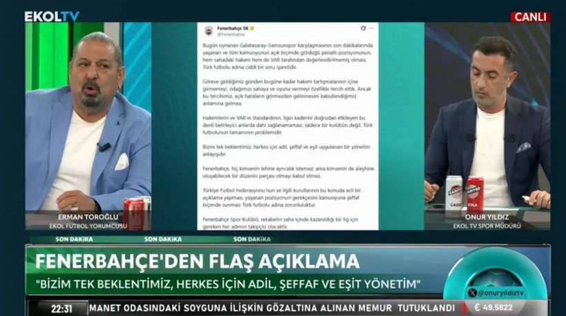 Erman Toroğlu Kazımcan'ın pozisyonu için açtı ağzını yumdu gözünü! "Galatasaray..." - Resim: 3