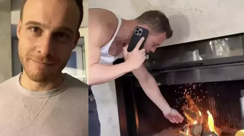 Artık gizlenmiyorlar! Kerem Bürsin 2025'e sevgilisi Selin Yağcıoğlu ile veda etti - Resim: 2