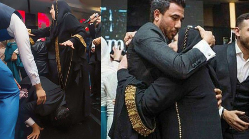 Kasımpaşalı Trezeguet düğünde annesinin ayaklarını öptü - Resim: 2