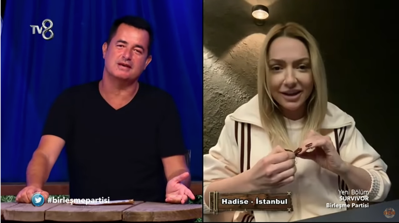 Survivor birleşme partisinde Acun Ilıcalı Hadise'yi ifşa etti sevgilisinden bağlandı - Resim: 4