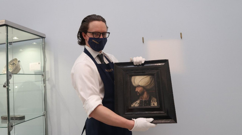 Kanuni Sultan Süleyman portresi 5 milyon liraya satıldı! Satın alan Türk işadamı kim - Resim: 1