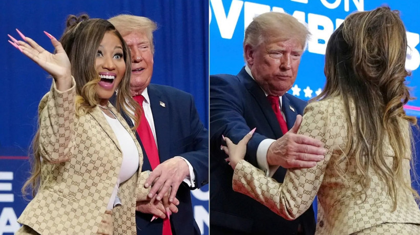 Trump'tan Nicki Minaj'a olay söz: Az önce güzel bir kıç gördüm, o kalçayı gözden kaçırmak zor - Resim: 7