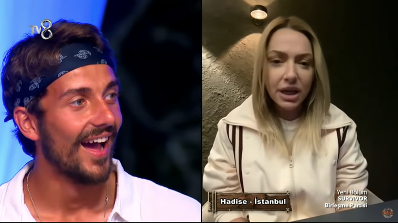 Survivor birleşme partisinde Acun Ilıcalı Hadise'yi ifşa etti sevgilisinden bağlandı - Resim: 3