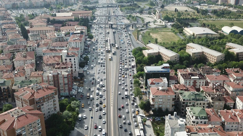 İstanbul'da son 2 ayın en yoğun trafiği - Resim: 3