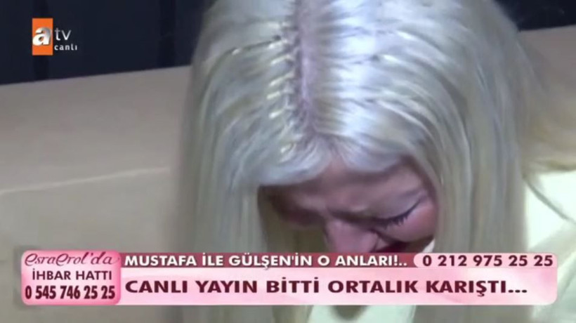 ATV Esra Erol'da kocasıyla barışmak istemeyen kadın sinir krizi geçirdi - Resim: 2