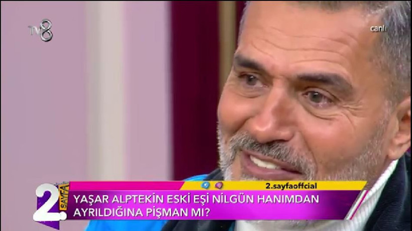 TV8 2. Sayfa'da 'lambada kralı' Yaşar Alptekin eşi Nilgün Altınyay için ağladı Cenaze ve vasiyet itirafı - Resim: 3