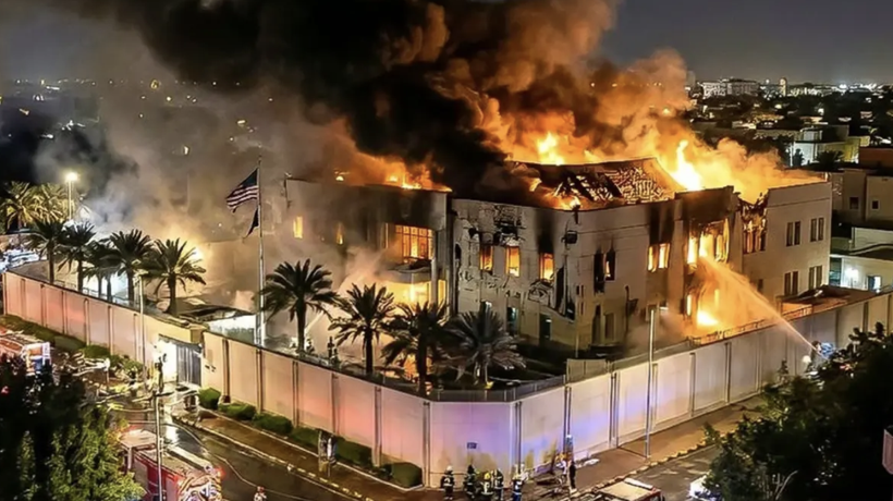 İran, Arabistan'ın kalbini hedef aldı! ABD Büyükelçiliği'nde korkunç patlama - Resim: 4