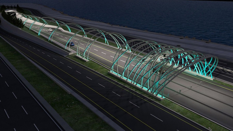 Avrasya Tüneli'nin içi ilk kez görüntülendi - Resim: 4