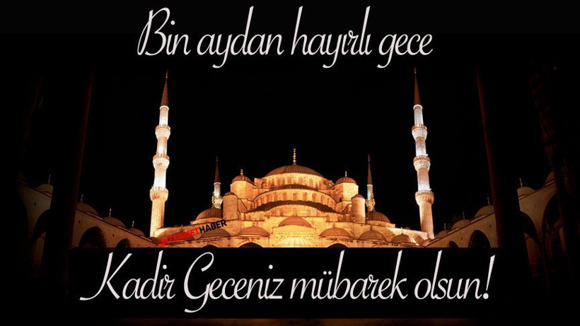 Resimli mesajlar Kadir Gecesi için kutlama SMSleri - Resim: 2