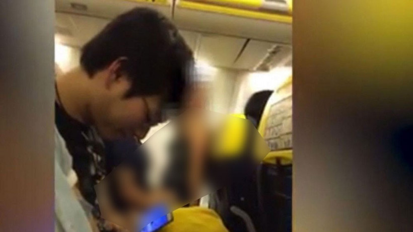 Uçakta cinsel ilişki rezilliği! Skandal video ortaya çıktı - Resim: 2