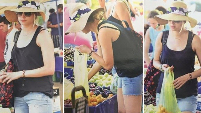 Sosyetik gelin Pınar Sabancı halk pazarında! - Resim: 1