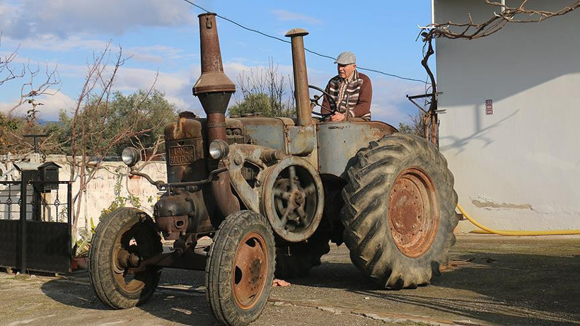 1950 model traktörünü 50 bin avroya satıyor - Resim: 1