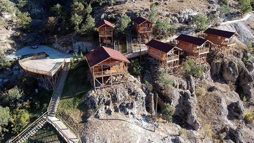 Frigler tarafından yapılan Bolu kaya evleri turizme kazandırılıyor - Resim: 3