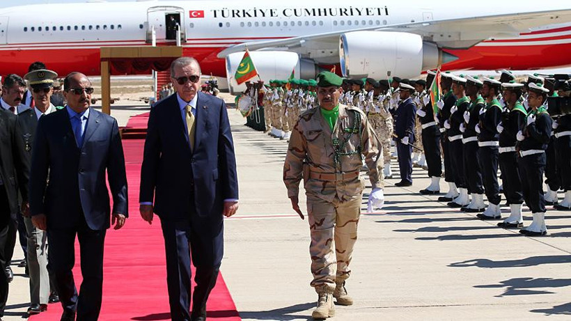 Moritanyalılar Cumhurbaşkanı Erdoğan’ı coşkuyla karşıladı - Resim: 1