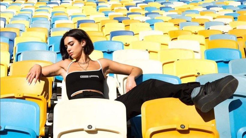 Dua Lipa'dan Şampiyonlar Ligi provası - Resim: 2