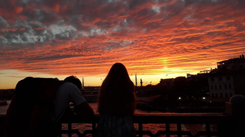 İstanbul'da muhteşem günbatımı manzarası - Resim: 3