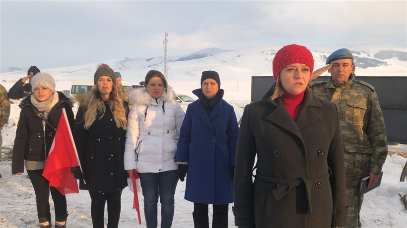 Sarıkamış şehitleri için 'eksi 15' derecede 'saygı' nöbeti - Resim: 2