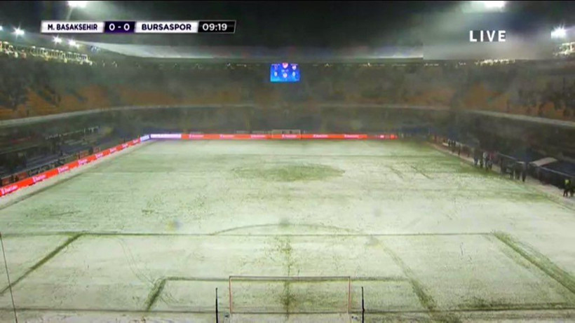 Başakşehir-Bursaspor maçı ertelendi Sosyal medyada olay oldu - Resim: 1