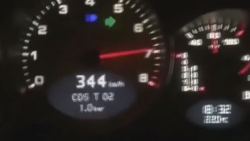 Yavuz Sultan Selim köprüsünden 344 kilometre hızla geçti - Resim: 1