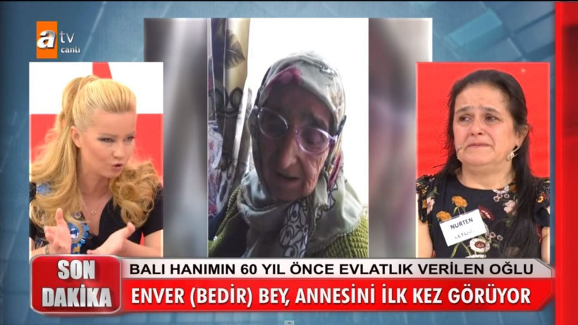 60 yıl sonra evlatlık verilen oğluna kavuştu Müge Anlı canlı yayında buluşma - Resim: 2