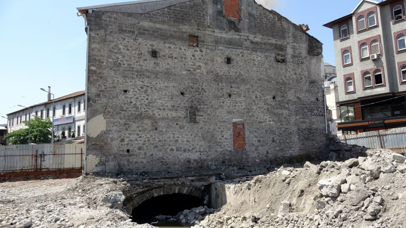 Antik Roma'dan kalma Trabzon'da keşfedildi her şey durduruldu - Resim: 1