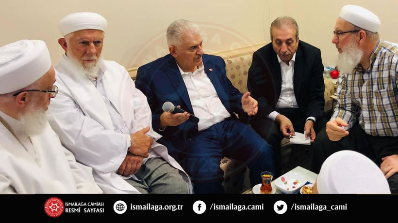 Binali Yıldırım'dan İsmailağa camiasına ziyaret - Resim: 1