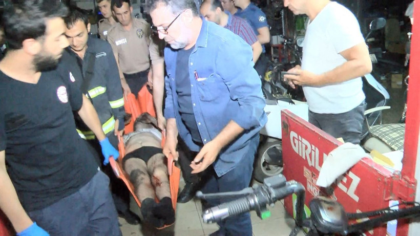 Bursa'da hırsızın iş kazası demir parmaklıkta asılı kaldı - Resim: 4