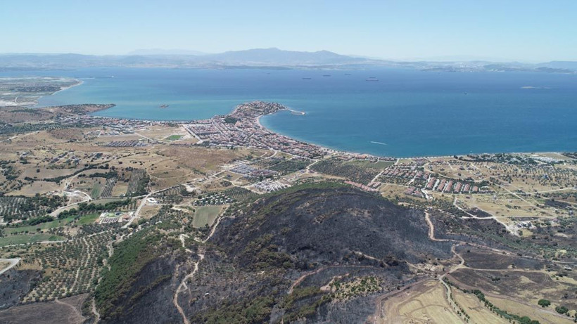 Yürekleri sızlattı! Yemyeşil alan bakın ne hale geldi! - Resim: 1