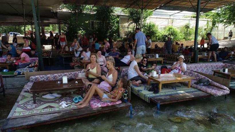 Saklıkent Kanyonu'na ziyaretçi akını - Resim: 4