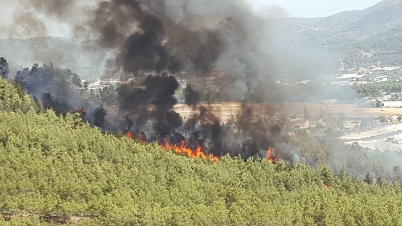 Dalaman ve Milas'tan sonra Fethiye'de yangın başladı! - Resim: 2