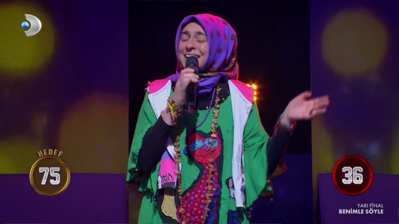 Benimle Söyle'de Eftalya Fettahoğlu söylediği şarkı ile geceye damga vurdu - Resim: 4