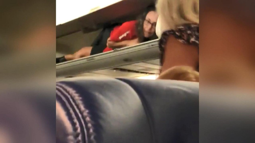 En renkli kabin görevlisi uçakta yaptığıyla yolcuların neşe kaynağı oldu - Resim: 1