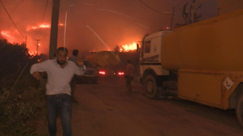 Marmara Adasındaki yangın 10 saatte kontrol altına alınabildi! 80 hektar.. - Resim: 3