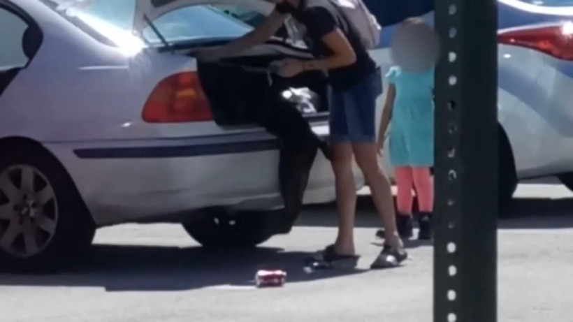 ABD'de bir kadın barınağa kabul edilmeyen köpeğini bagaja kilitledi - Resim: 3